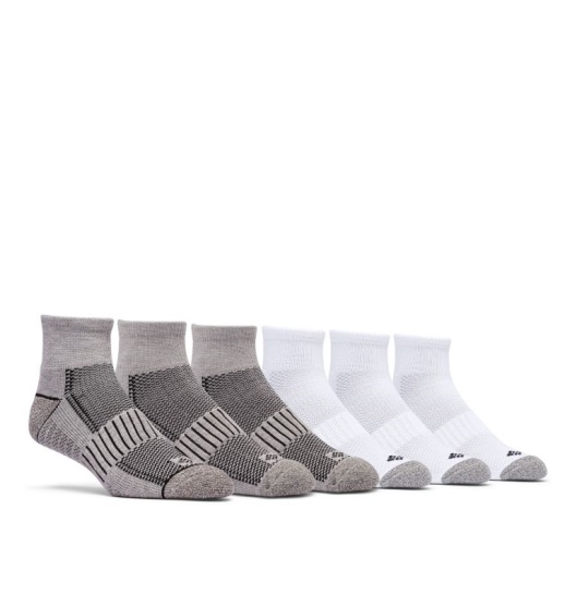 Columbia Sport Men's Socks White | 380-MNXZID