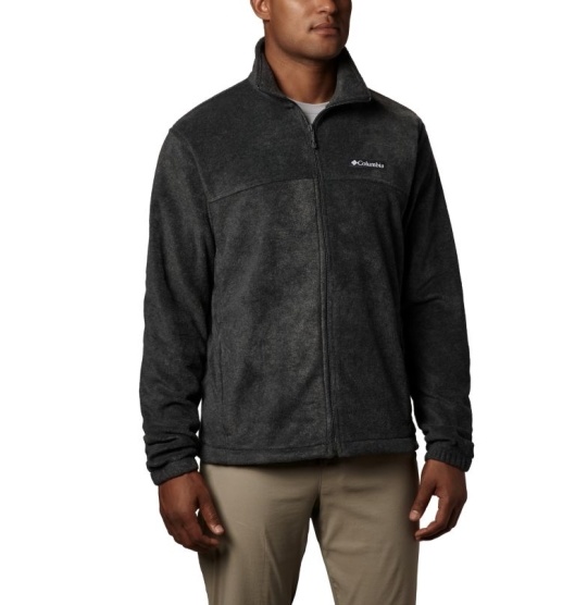 Columbia Steens Mountain 2.0 Men's Fleece Jacket Black Grey | 236-WQXRSA