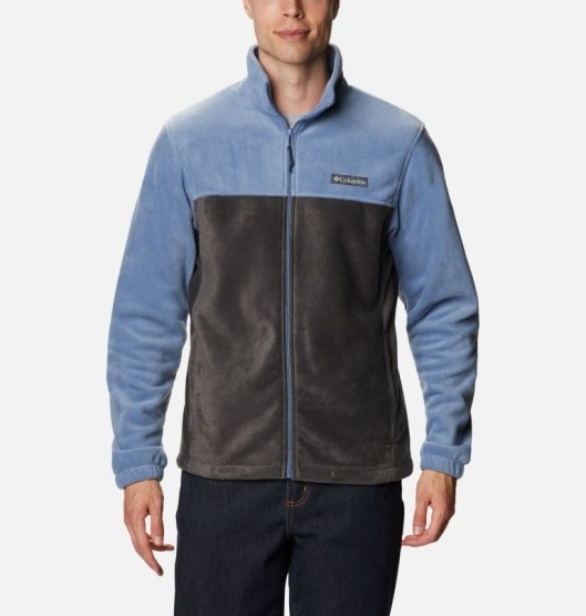 Columbia Steens Mountain 2.0 Men's Fleece Jacket Blue Black | 842-KFTSXP