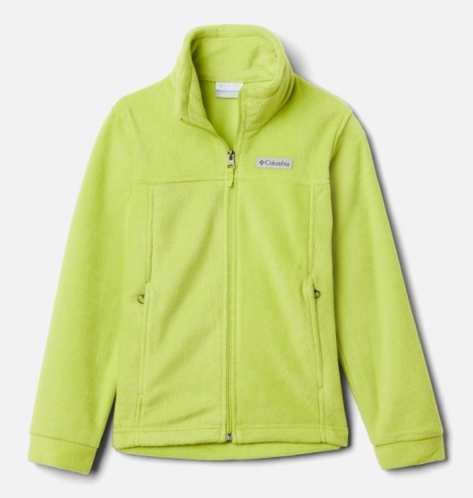 Columbia Steens Mountain II Kids' Fleece Jacket Yellow | 107-ADZXFU