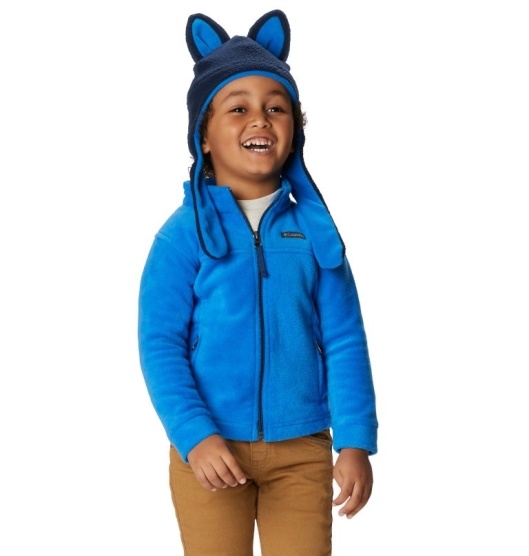 Columbia Steens Mountain II Kids' Fleece Jacket Super Blue | 183-CKEOYL