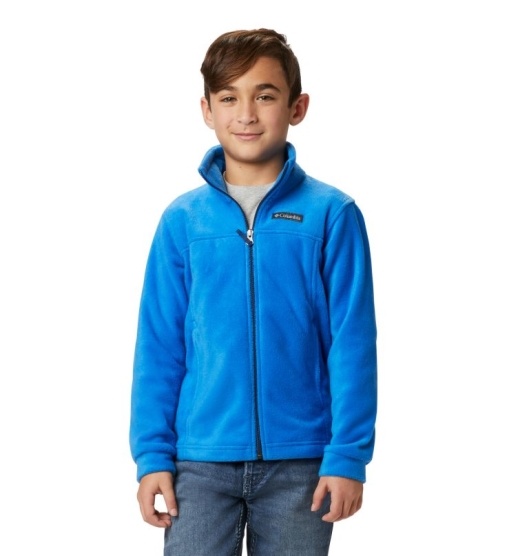 Columbia Steens Mountain II Kids' Fleece Jacket Super Blue | 321-JSKBQL