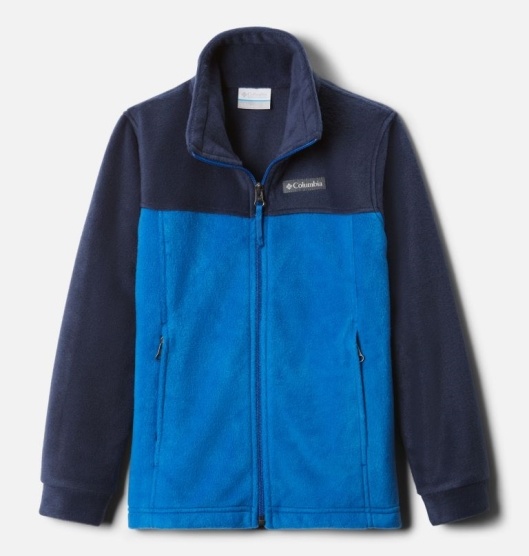 Columbia Steens Mountain II Kids' Fleece Jacket Navy | 569-ZQVRGH