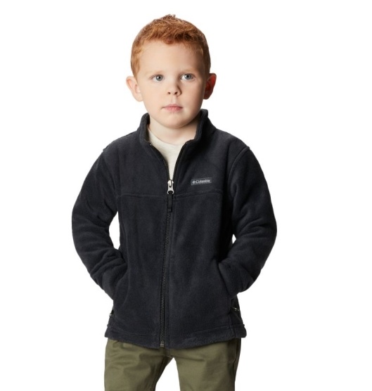 Columbia Steens Mountain II Kids' Fleece Jacket Black | 849-MYLBJK