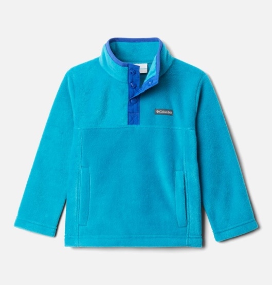 Columbia Steens Mtn Kids' Shirts Light Blue | 721-GBYSJQ