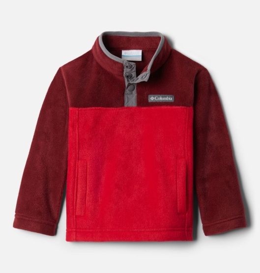 Columbia Steens Mtn Kids' Shirts Red | 317-MVNKXP