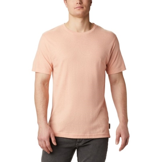 Columbia Summer Chill Men's T-Shirt Orange | 237-LSVTHP