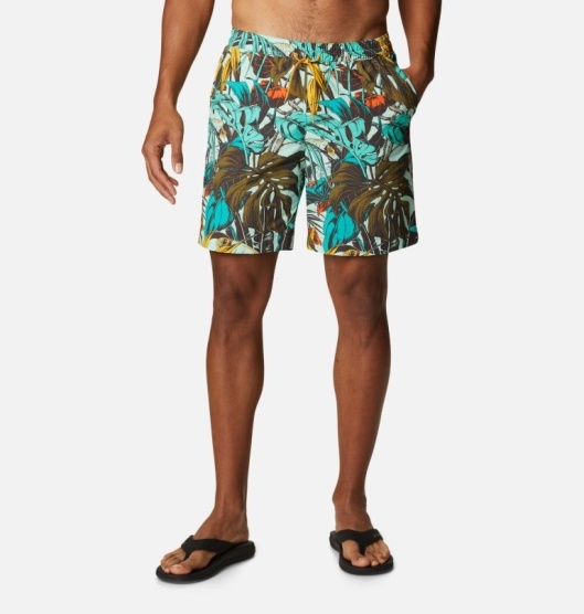 Columbia Summerdry Men's Shorts Green | 296-VPNXCE