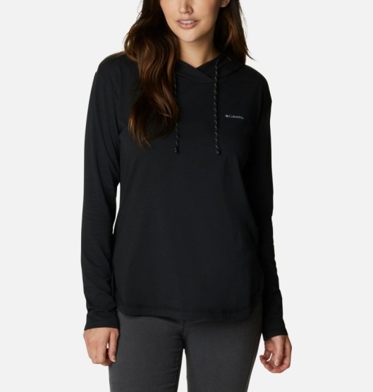 Columbia Sun Trek Women's Hoodies Black | 498-QSNUCO