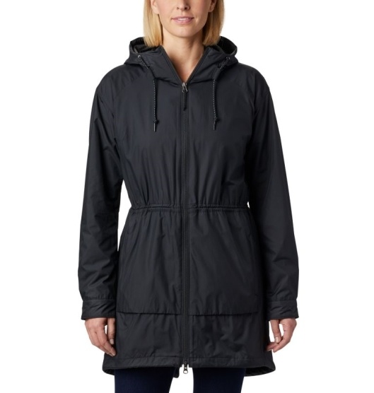 Columbia Sweet Maple Women's Windbreaker Black | 137-TCBXPA