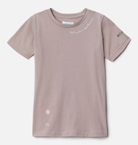 Columbia Sweet Pines Kids' T-Shirt Pink | 802-HWGBPO