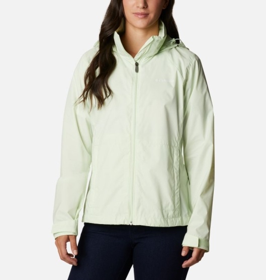 Columbia Switchback III Women's Rain Jacket Light Yellow | 354-JNRVEA