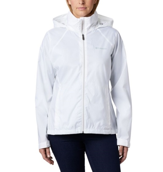 Columbia Switchback III Women's Rain Jacket White | 854-YXCTSE