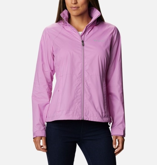 Columbia Switchback III Women's Rain Jacket Pink | 863-DMWXKT