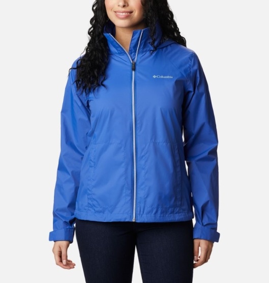 Columbia Switchback III Women's Rain Jacket Blue | 967-RYALPB