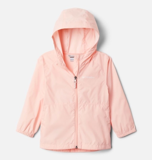 Columbia Switchback II Kids' Rain Jacket Pink | 087-WDFPZR