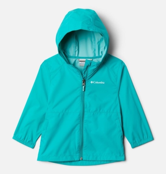 Columbia Switchback II Kids' Rain Jacket Green | 206-BDUOGW