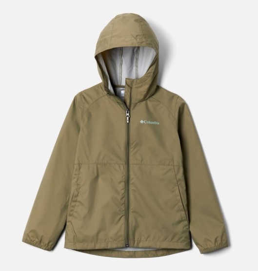 Columbia Switchback II Kids' Waterproof Jacket Green | 172-DXFUZA