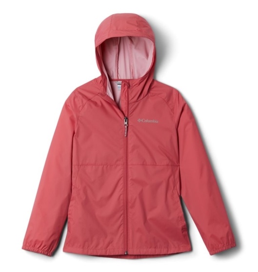 Columbia Switchback II Kids' Waterproof Jacket Pink | 560-ZGEKRI