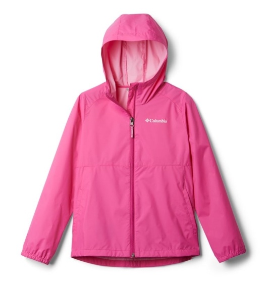 Columbia Switchback II Kids' Waterproof Jacket Pink | 710-QTBUOH