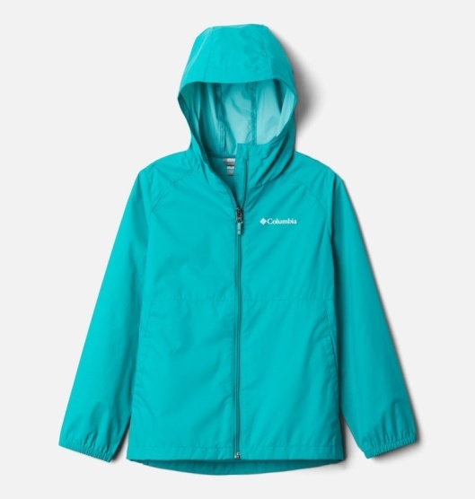 Columbia Switchback II Kids' Waterproof Jacket Green | 812-KHELDC