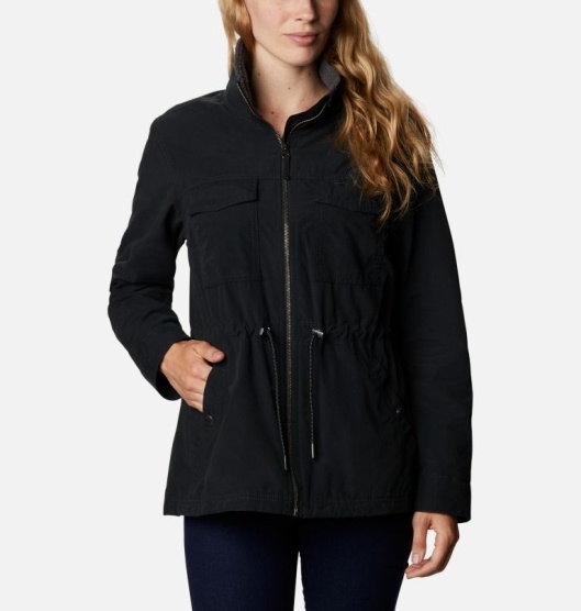 Columbia Tanner Ranch Women's Softshell Jacket Black | 786-WUAKYS