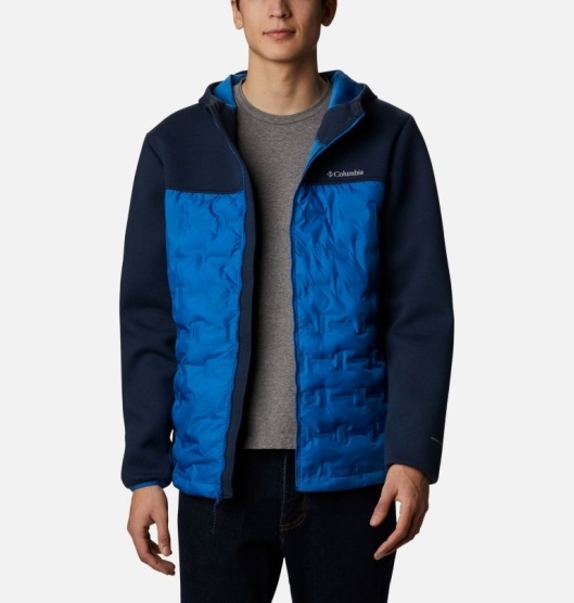 Columbia Tech Trail Men's Insulated Jacket Blue | 876-JVEQSH