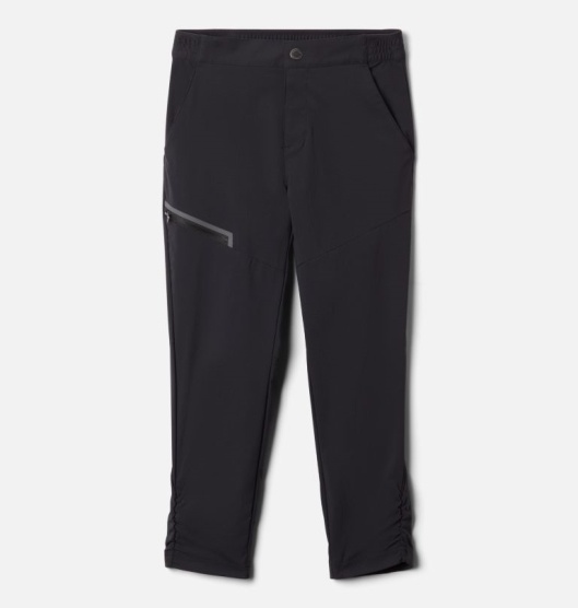 Columbia Tech Trek Kids' Pants Black | 652-CZHVDK