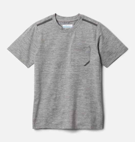 Columbia Tech Trek Kids' Shirts Grey | 781-XKJCAB