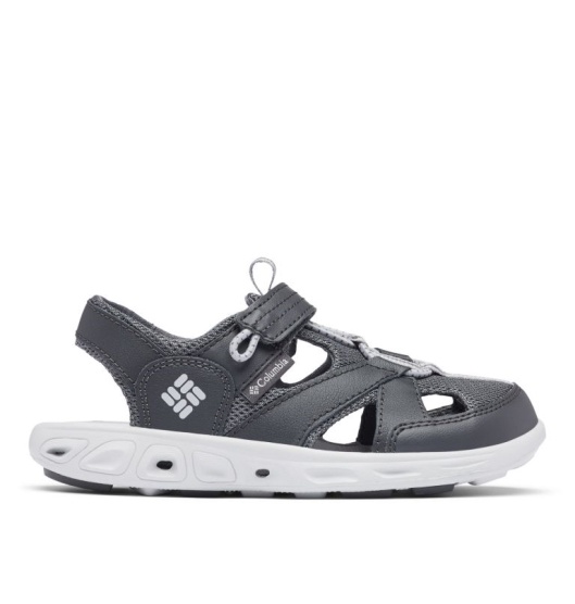 Columbia Techsun Kids' Sandals Black Grey | 614-KBDLQJ