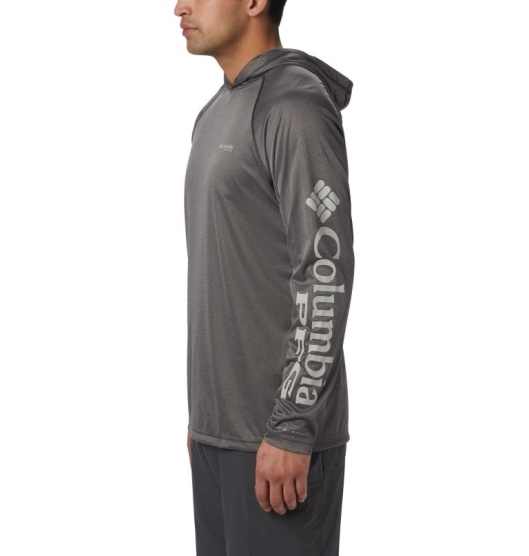 Columbia Terminal Tackl Men's Hoodies Black Grey | 679-CFTNDQ