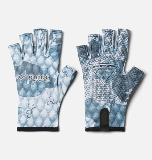 Columbia Terminal Tackle Men's Gloves Light Blue | 169-DREAHJ