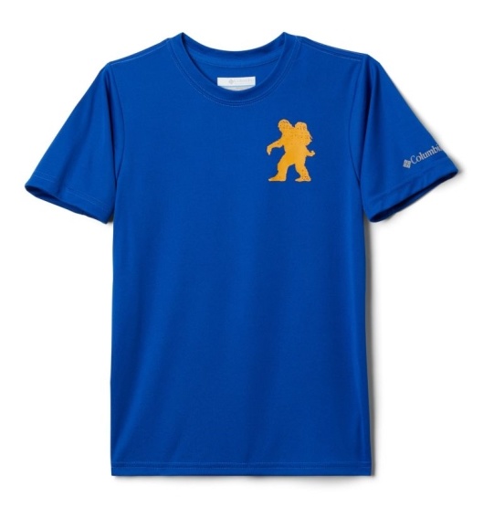 Columbia Terra Trail Kids' T-Shirt Azul | 360-MNFVOH