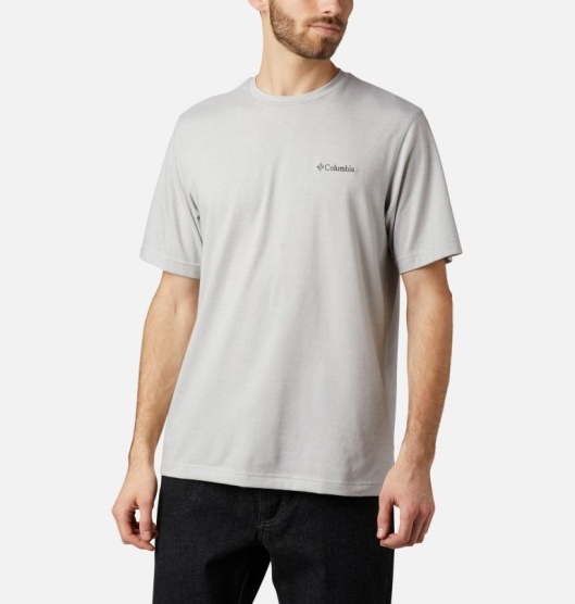 Columbia Thistletown Park Men's T-Shirt Grey | 469-ELCRSZ