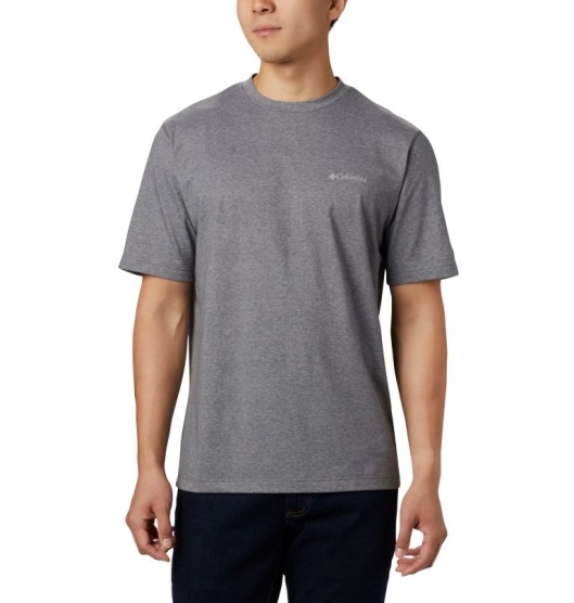 Columbia Thistletown Park Men's T-Shirt Grey | 604-OUNYAT