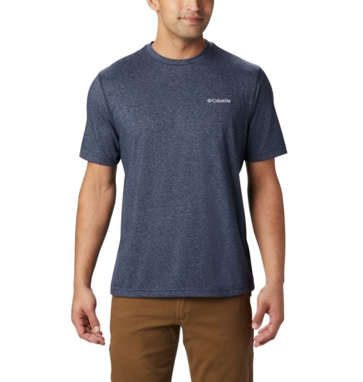 Columbia Thistletown Park Men's T-Shirt Blue | 830-TBMNXR