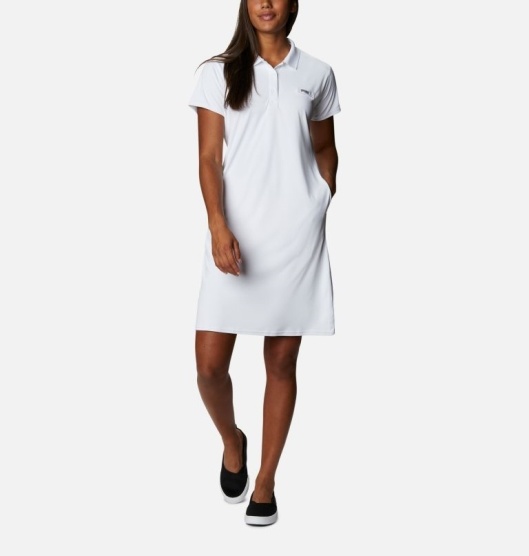 Columbia Tidal Tee Women's Dresses White | 732-CPYMFN