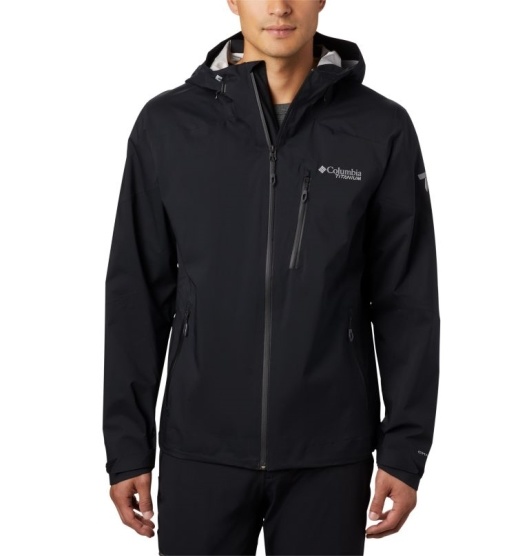 Columbia Titan Men's Softshell Jacket Black | 167-RPZXVH