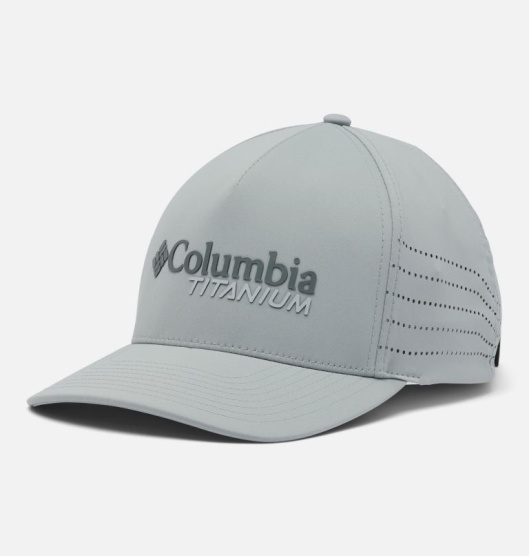 Columbia Titanium Baseball Cap Men's Hats Grey | 430-GSKRFN