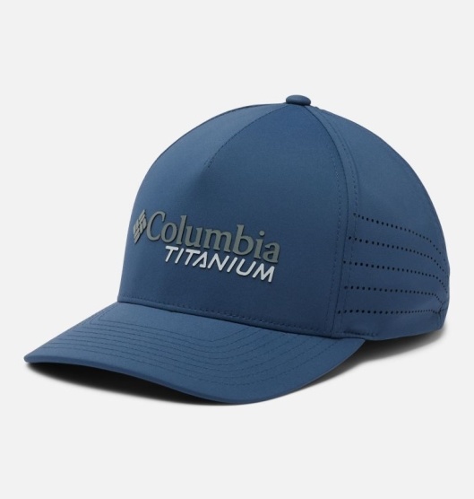 Columbia Titanium Baseball Cap Men's Hats Blue | 681-YLQRIB