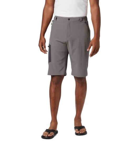 Columbia Triple Canyon Men's Shorts Grey Black | 847-USTBFP