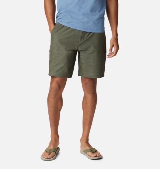 Columbia Twisted Creek Men's Shorts Green | 613-WLUIZC