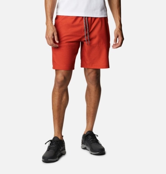 Columbia Twisted Creek Men's Shorts Red | 658-LTJNEI