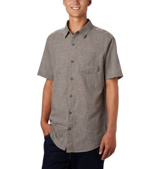 Columbia Under Exposure Men's Shirts Grey | 716-VQTIXJ