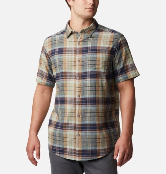 Columbia Under Exposure Men's Shirts Multicolor | 362-WPGBDT