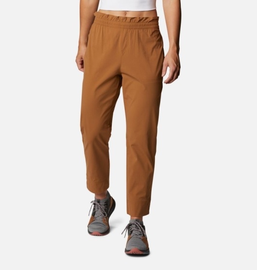 Columbia Uptown Crest Women's Trail Pants Brown | 923-KDOXYB