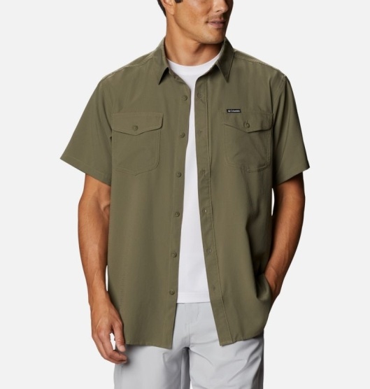 Columbia Utilizer II Men's Shirts Green | 016-MVBAFX