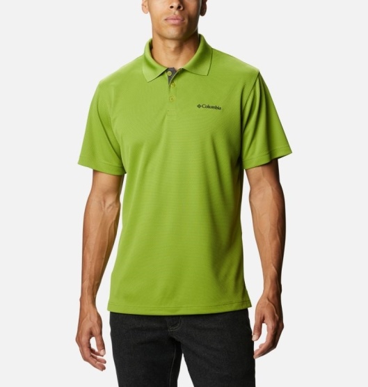 Columbia Utilizer Men's Polo Green | 267-TJACNI