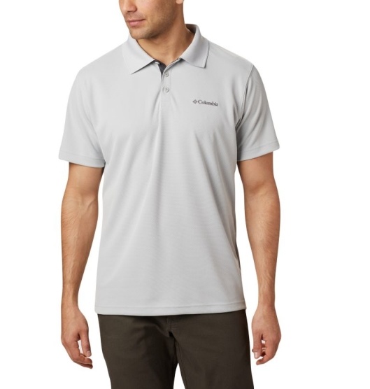 Columbia Utilizer Men's Polo Grey | 873-VYZSKG