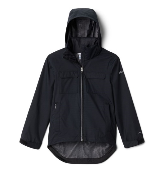 Columbia Vedder Park Kids' Windbreaker Black | 214-HWPGQN